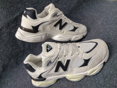 Men's Chunky Silver/White Sneakers | Retro Dad Shoes with Thick Platform Sole | Breathable Mesh Upper