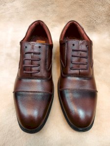 Elegant Style Leather Oxford Shoes