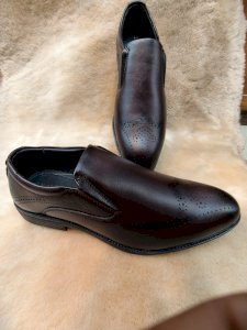 Elegant Style Leather Oxford Shoes