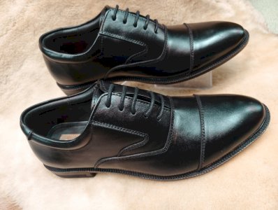 Elegant Style Leather Oxford Shoes