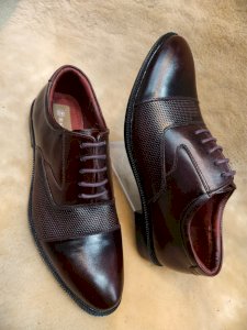 Elegant Style Leather Oxford Shoes