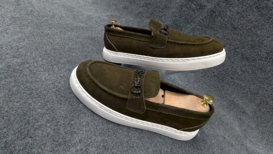 Casual Comfort Leather Loafer Shoes For Men