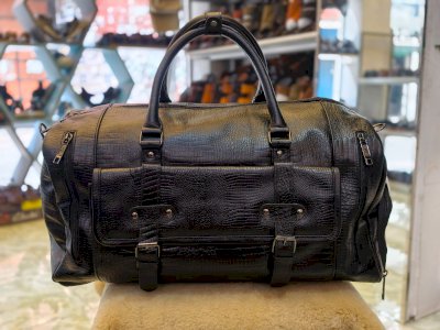 Premium Leather Carry Bag for Travel