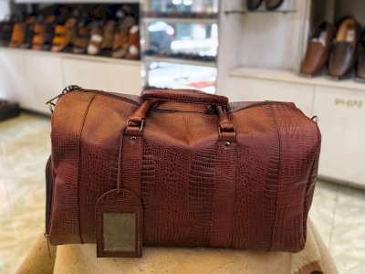 Original Leather Overnight Travel Bag