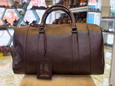 Classic Leather Travel Bag for Men