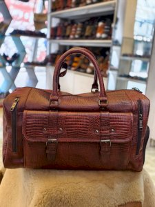 Export Quality Genuine Leather Travel Bag