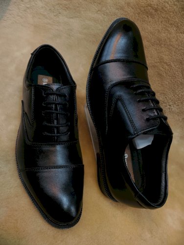 Elegant Style Leather Oxford Shoes