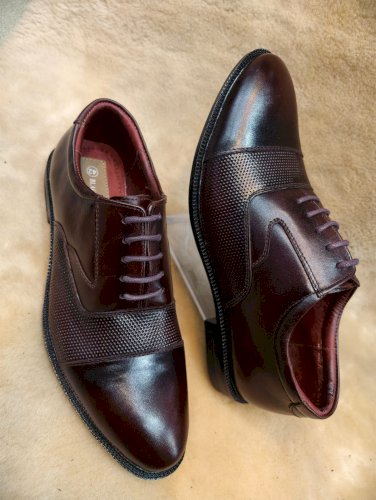 Elegant Style Leather Oxford Shoes