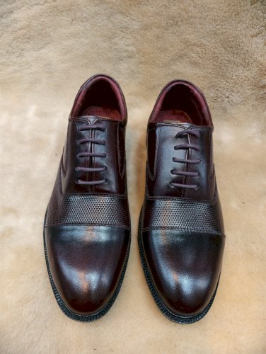 Elegant Style Leather Oxford Shoes