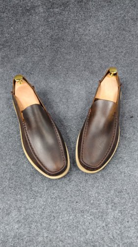 2 In 1 Fashionable Leather Loafers shoes for Men