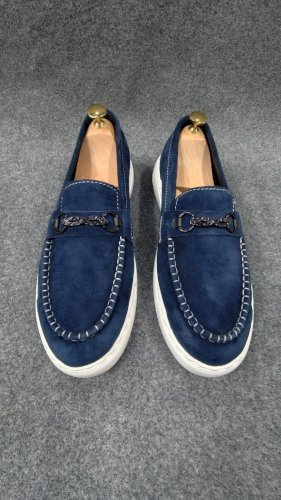 Casual Comfort Leather Loafer Shoes For Men