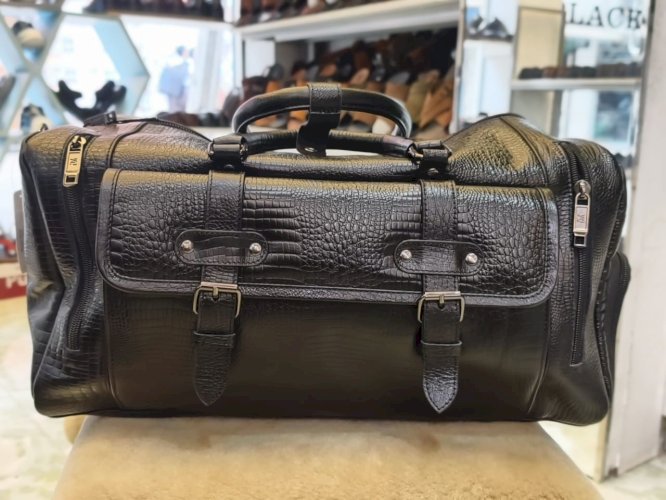 Premium Leather Carry Bag for Travel