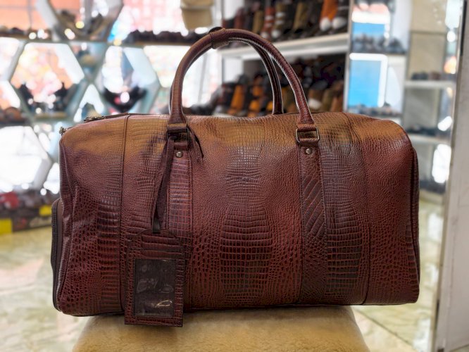 Original Leather Overnight Travel Bag