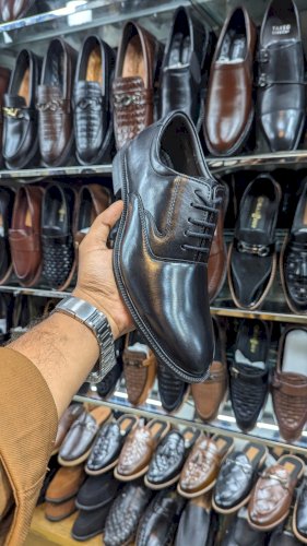 Elegant Style Leather Oxford Shoes